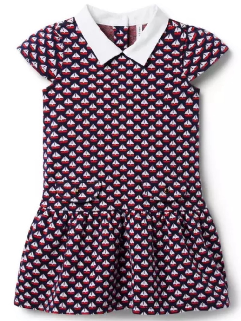 Janie and Jack Sail Away Dress - EUC